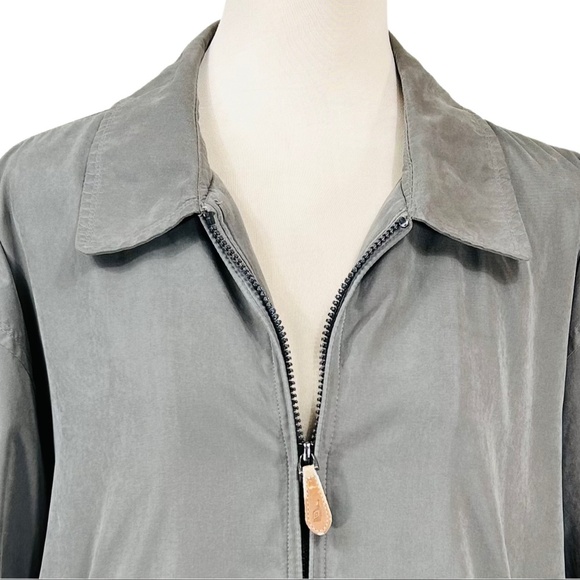 London Fog Men's Full Zip Golf Bomber Windbreaker Jacket Size XL - Picture 5 of 13